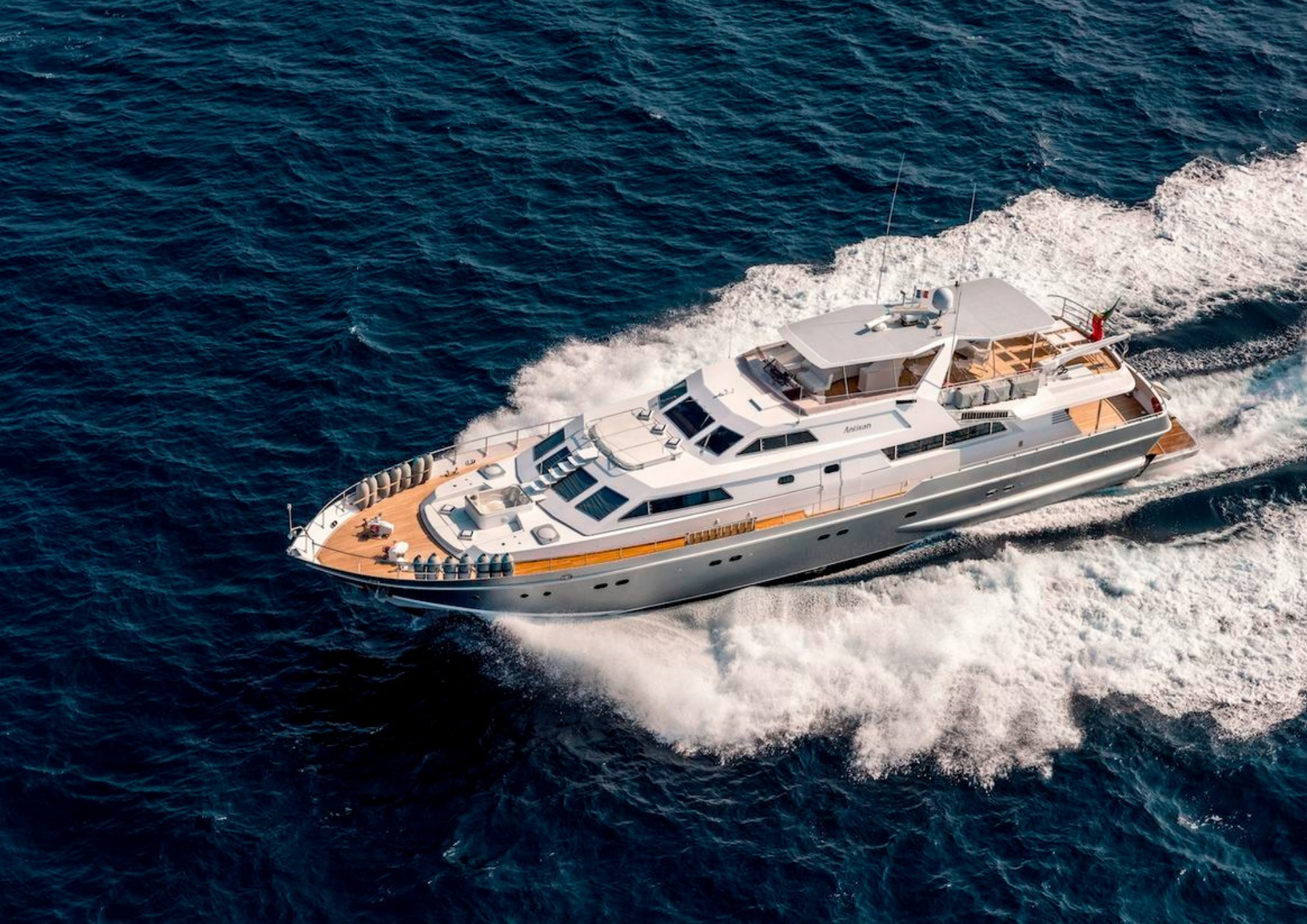 Antisan — Superyacht à louer Côte d'Azur